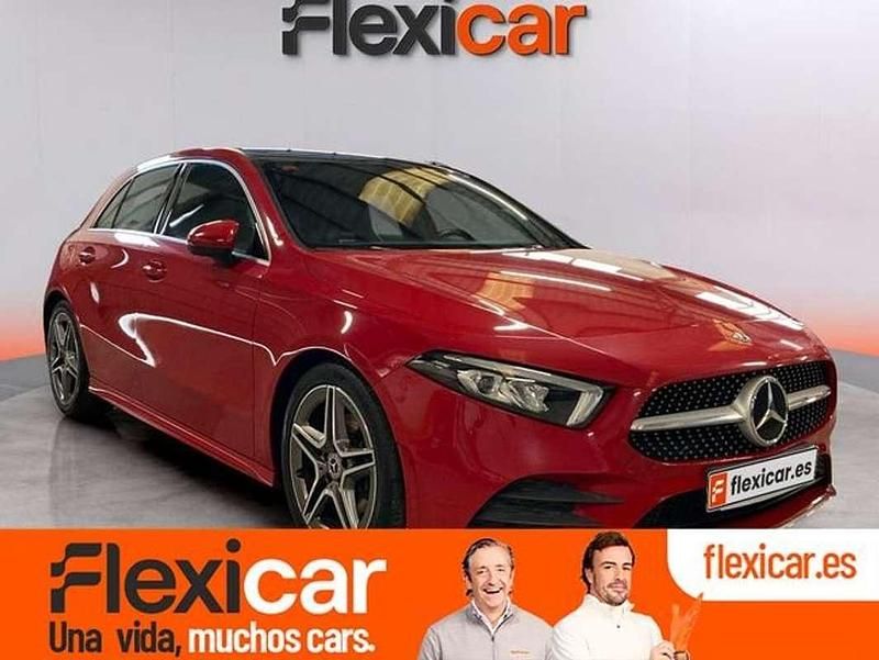 Rojo Usado 2019 Mercedes A180 Utilitario | 21.799 € (Un poco caro) - Imagen 1/4
