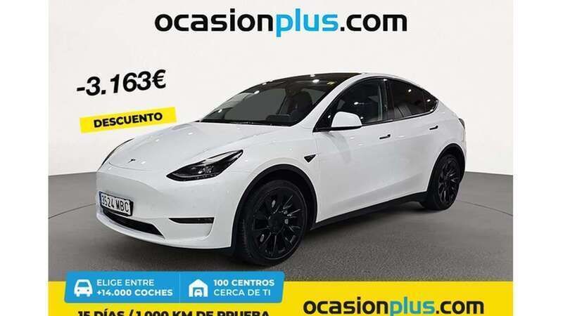 Blanco Usado 2022 Tesla Model Y SUV | 31.637 € (Buen precio) - Imagen 1/4
