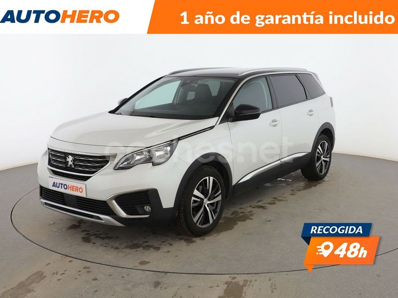 Blanco Usado 2017 Peugeot 5008 Allure Monovolumen | 15.099 € (Buen precio) - Imagen 1/3