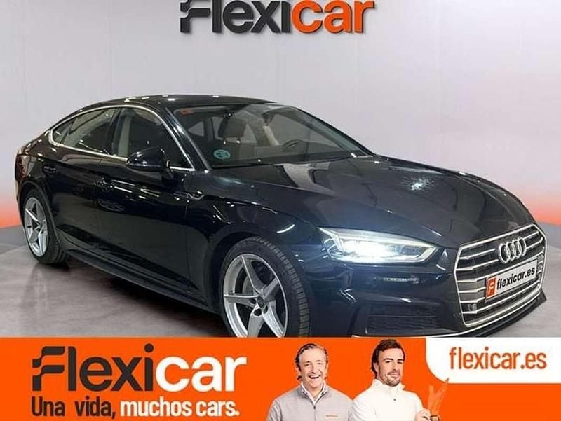 Negro Usado 2017 Audi A5 Sportback S-Line Utilitario | 19.990 € (Buen precio) - Imagen 1/4
