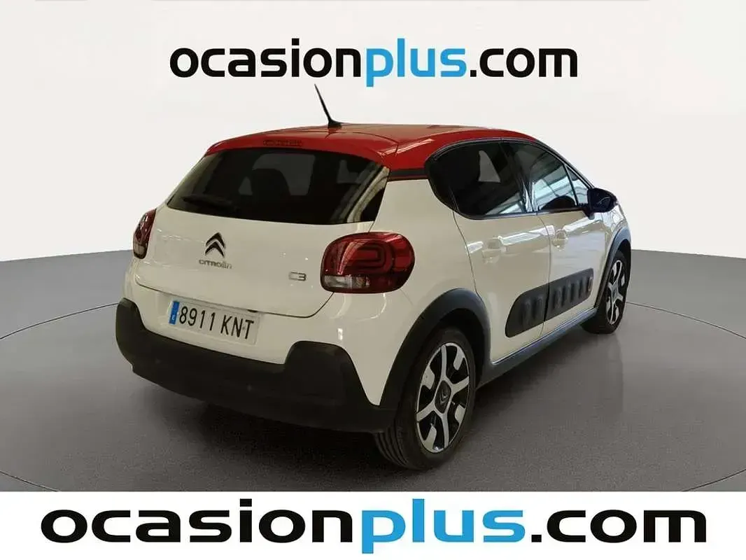 Usado Citroën C3 PureTech 82 CV (60 kW) 2018 Blanco Utilitario
