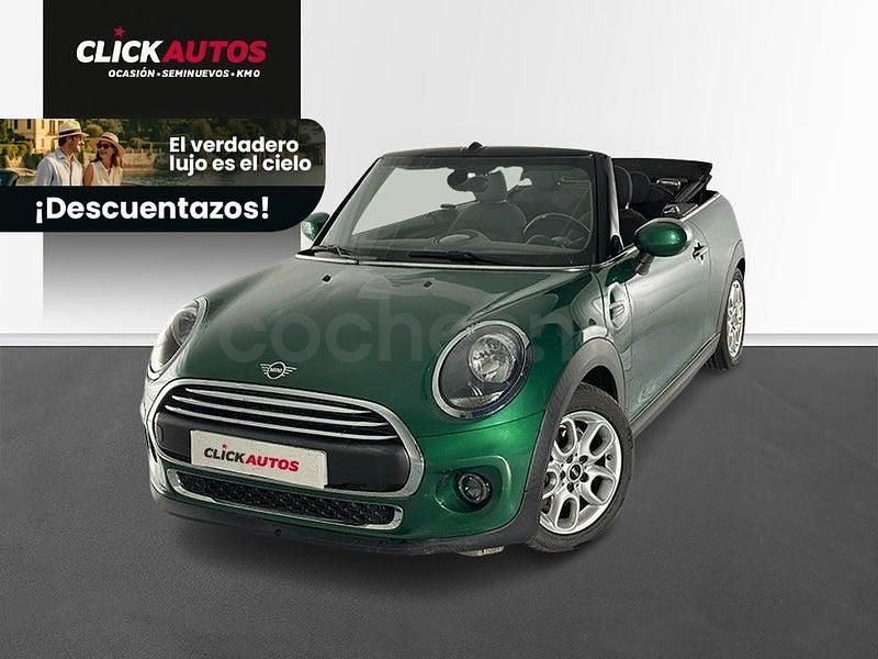 Usado Mini One Cabriolet 102 CV (75 kW) 2020 Verde Descapotable