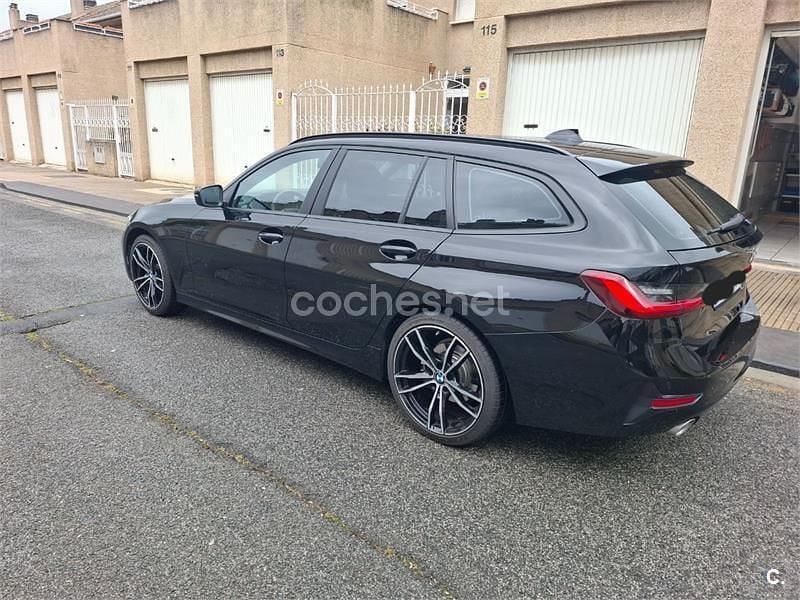 Usado BMW 320 190 CV (139 kW) 2020 Negro Familiar
