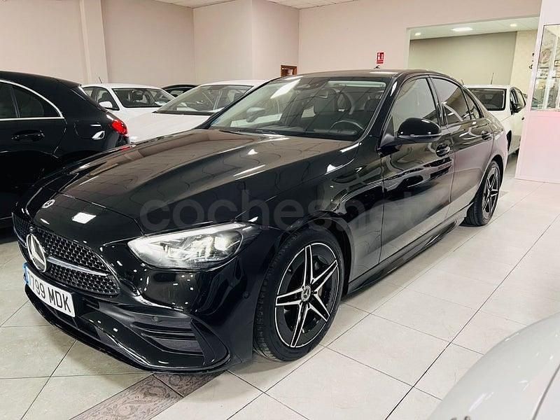 Usado Mercedes C220 200 CV (147 kW) 2023 Negro Berlina