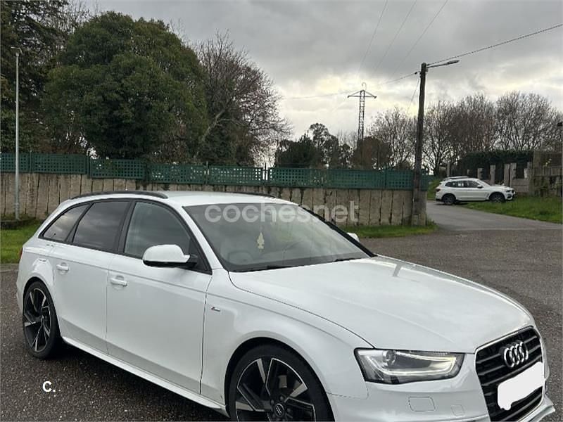 Usado Audi A4 Sport 122 CV (89 kW) 2015 Blanco Familiar