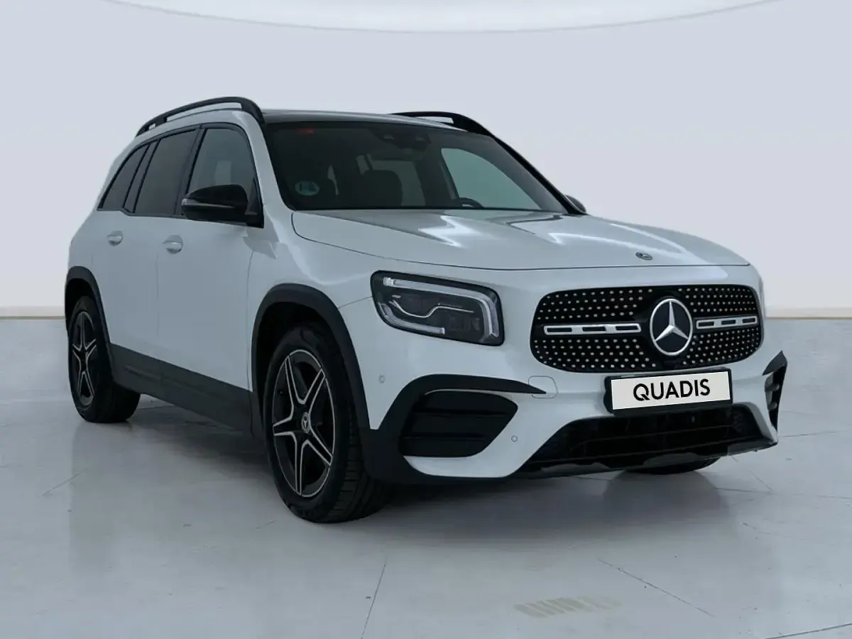 Usado Mercedes GLB200 150 CV (110 kW) 2021 Blanco SUV