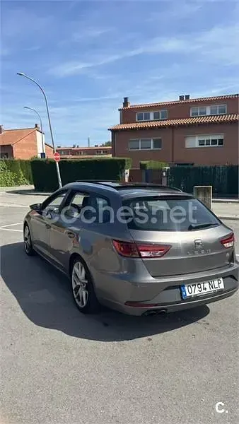 Brugt Seat Leon ST Style 150 HK (110 kW) 2014 Grå Stationcar