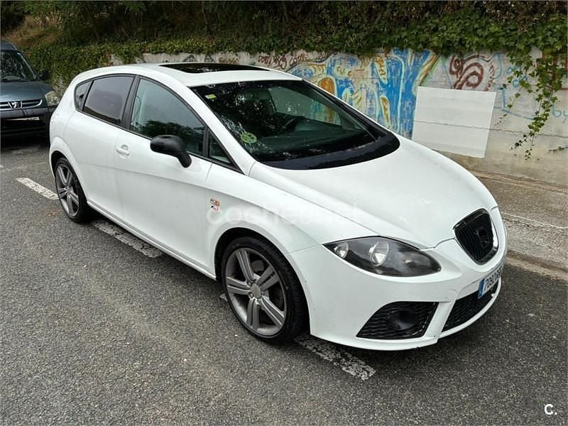 Usado Seat Leon FR 170 CV (125 kW) 2008 Blanco Berlina