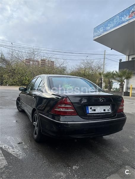 Usado Mercedes C220 Sport Edition 150 CV (110 kW) 2005 Negro Berlina