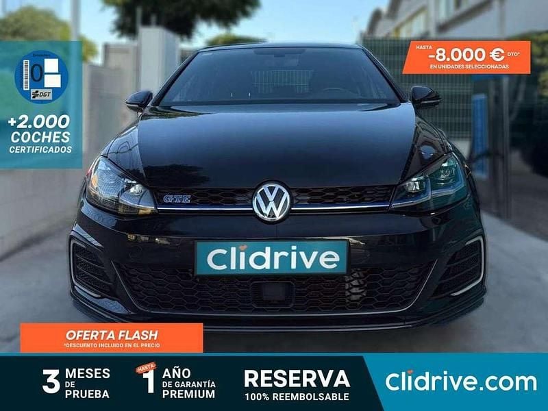 Negro Usado 2020 VW Golf VII GTE Berlina | 22.890 € (Precio justo) - Imagen 1/3