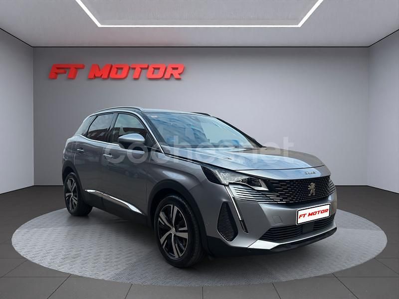 Gris / plata Usado 2021 Peugeot 3008 GT SUV | 18.999 € (Precio justo) - Imagen 1/4