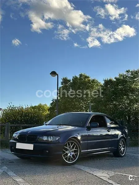 Usado BMW 320 150 CV (110 kW) 2006 Azul Coupe