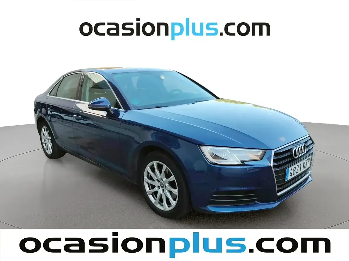 Usado Audi A4 Advanced 150 CV (110 kW) 2018 Azul Berlina