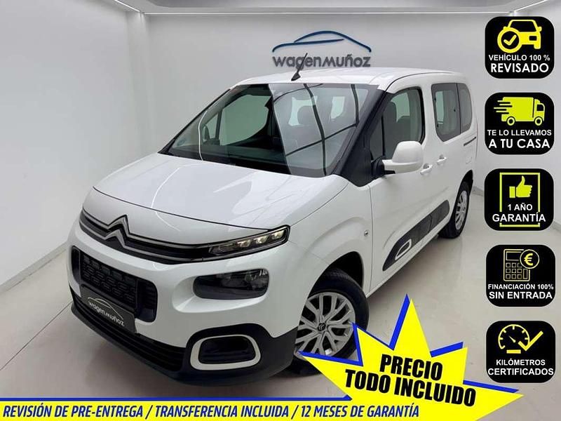 Blanco Usado 2021 Citroën Berlingo Feel Monovolumen | 14.100 € (Precio justo) - Imagen 1/4