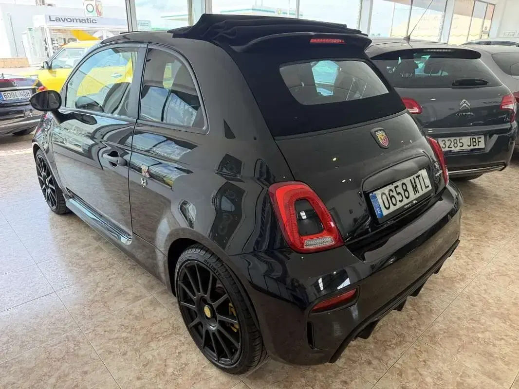 Usado Abarth 595C Competizione 179 CV (131 kW) 2017 Negro Descapotable
