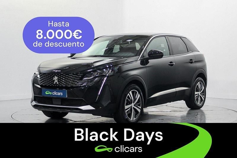Negro Usado 2024 Peugeot 3008 Allure SUV | 19.990 € (Buen precio) - Imagen 1/4