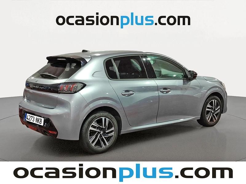 Usado Peugeot 208 Allure 102 CV (75 kW) 2023 Gris Utilitario