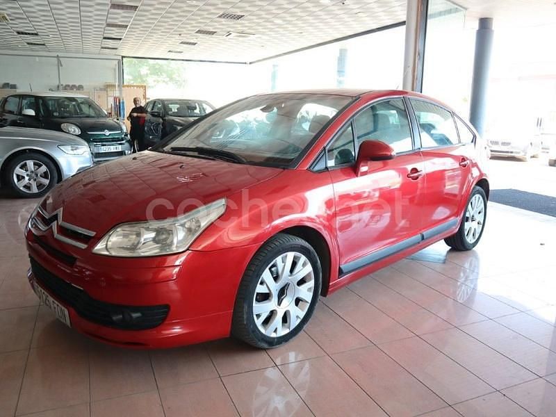 Rojo Usado 2007 Citroën C4 Berlina | 4995 € (Un poco caro) - Imagen 1/4