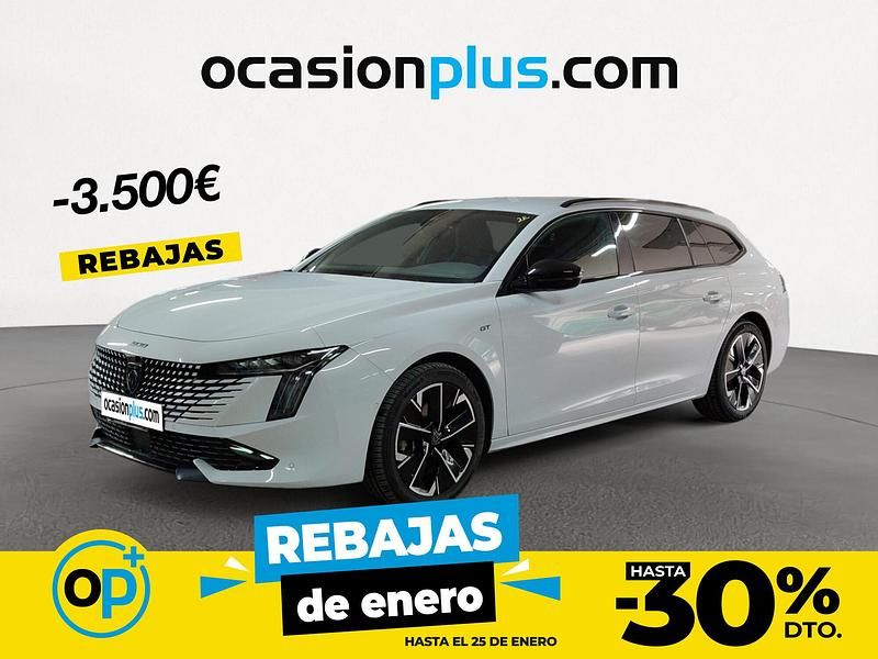 Blanco Usado 2024 Peugeot 508 GT Familiar | 25.850 € (Un poco caro) - Imagen 1/4