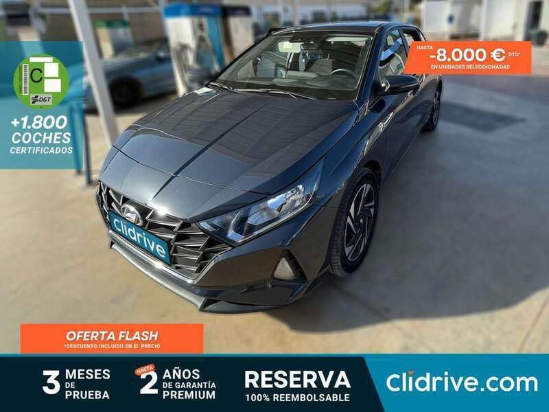 Gris Usado 2022 Hyundai i20 Utilitario | 12.990 € (Buen precio) - Imagen 1/3