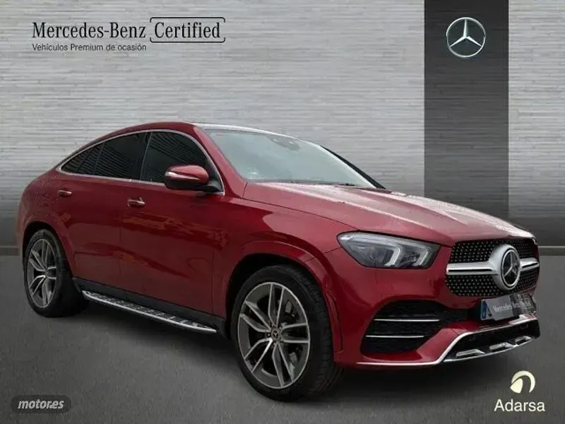 Usado Mercedes GLE350 AMG line 272 CV (200 kW) 2021 Rojo SUV