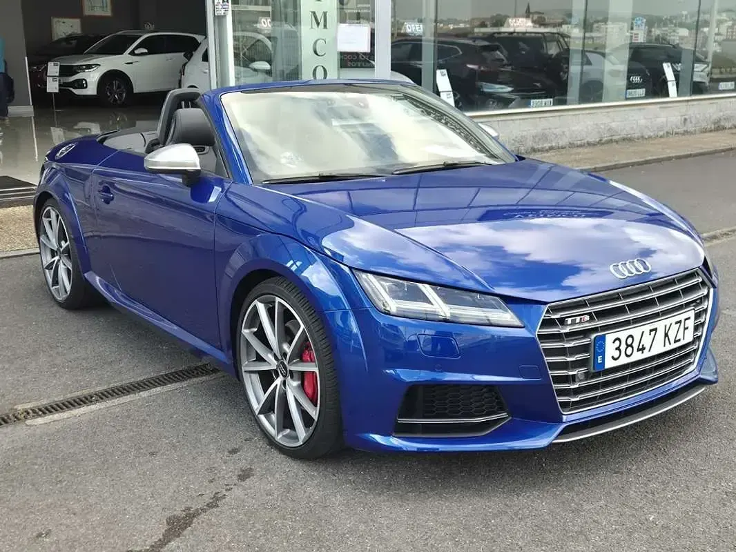 Usado Audi TT Roadster S-Line 310 CV (228 kW) 2017 Azul Descapotable