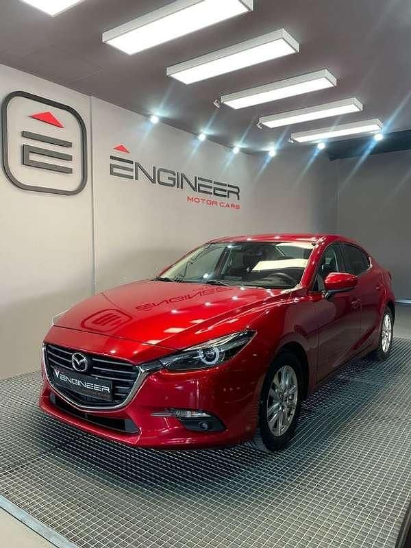 Rojo Usado 2017 Mazda 3 Berlina | 15.300 € (Buen precio) - Imagen 1/3
