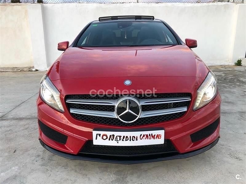 Usado Mercedes A200 AMG 136 CV (100 kW) 2012 Rojo Berlina