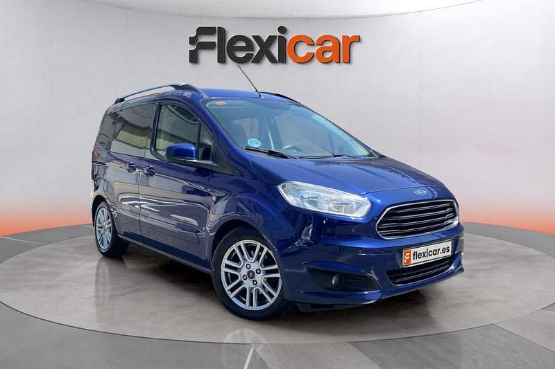 Azul Usado 2017 Ford Tourneo Courier Titanium Monovolumen | 10.390 € (Un poco caro) - Imagen 1/4