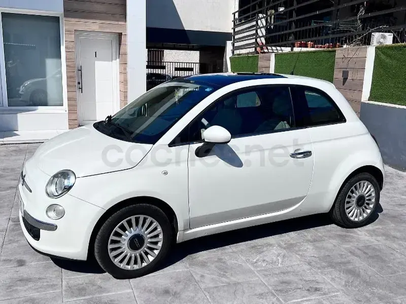 Usado Fiat 500 69 CV (50 kW) 2011 Blanco Berlina