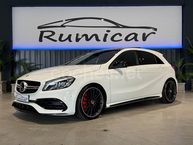 Blanco Usado 2016 Mercedes A45 AMG Berlina | 29.900 € (Precio justo) - Imagen 1/4