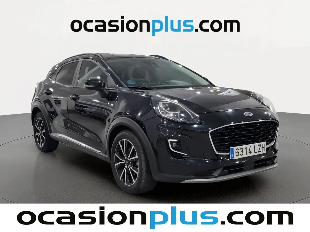 Usado Ford Puma Titanium 125 CV (91 kW) 2022 Negro SUV