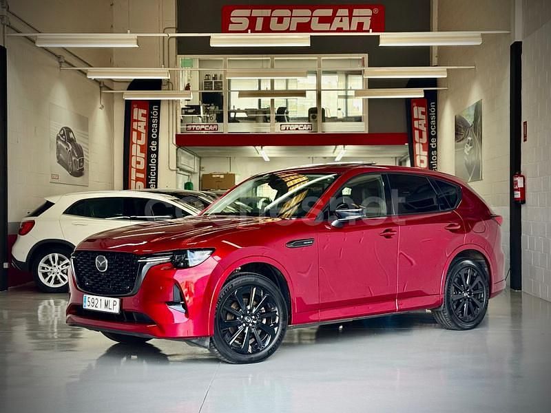 Rojo Usado 2023 Mazda CX-60 Homura-Line SUV | 42.900 € (Un poco caro) - Imagen 1/4