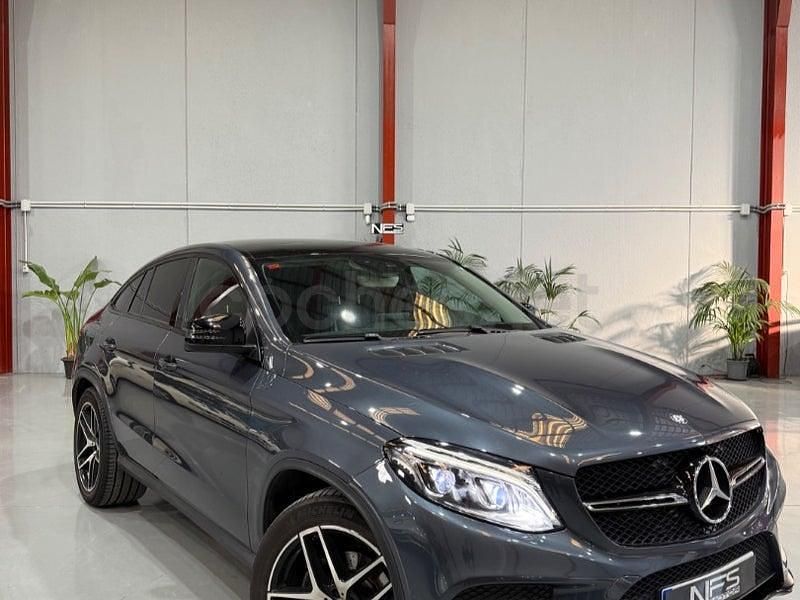 Usado Mercedes GLE350 258 CV (189 kW) 2015 Gris / plata Coupe