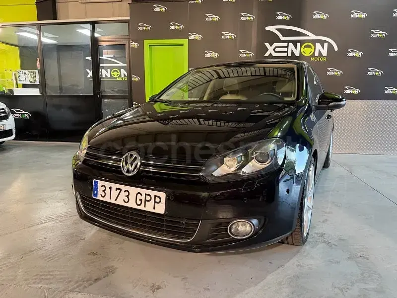 Usado VW Golf VI Sport 160 CV (117 kW) 2009 Negro Berlina