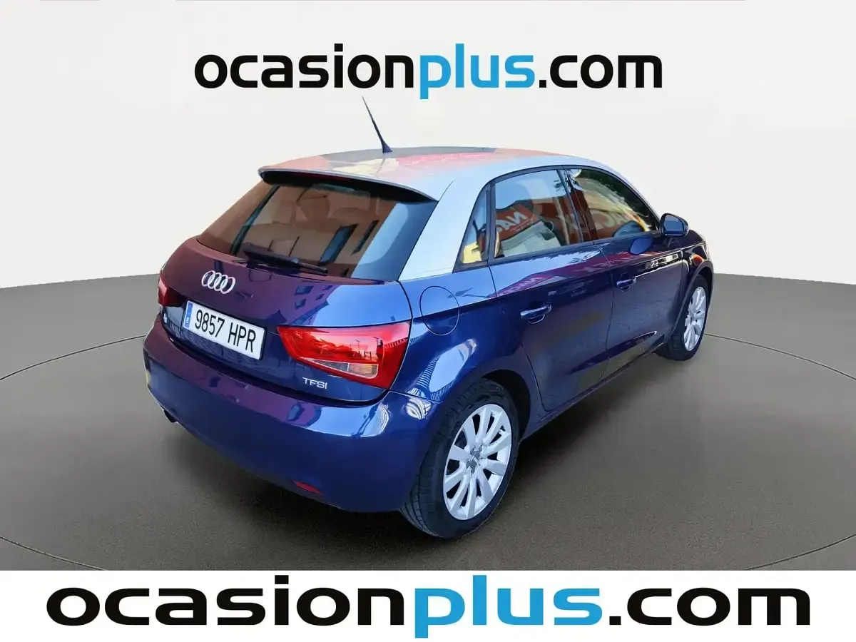 Usado Audi A1 86 CV (63 kW) 2013 Negro Utilitario