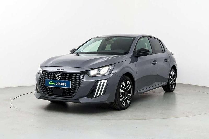 Usado Peugeot 208 Allure 102 CV (75 kW) 2025 Gris Utilitario