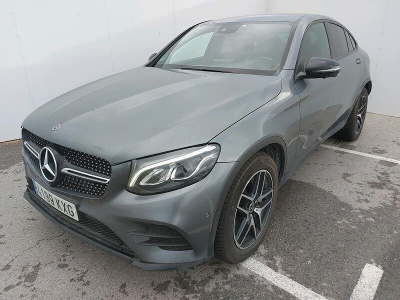 Usado Mercedes GLC220 170 CV (125 kW) 2019 Gris