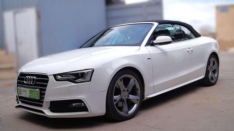 Blanco Usado 2016 Audi A5 Cabriolet S-Line Descapotable | 28.500 € (Caro) - Imagen 1/4