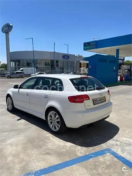 Usado Audi A3 Ambition 160 CV (117 kW) 2012 Blanco Utilitario
