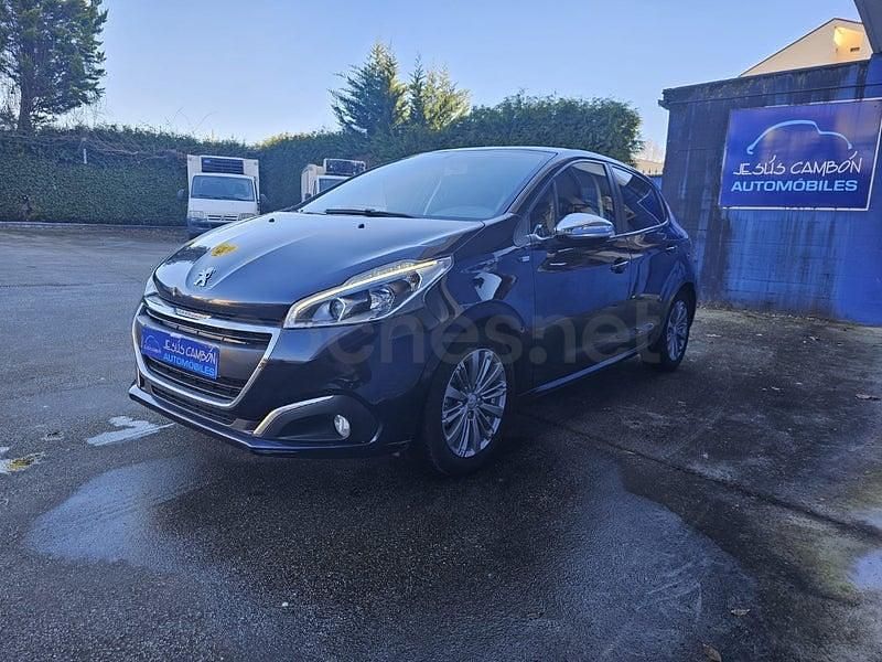 Usado Peugeot 208 Active 100 CV (73 kW) 2022 Azul Utilitario