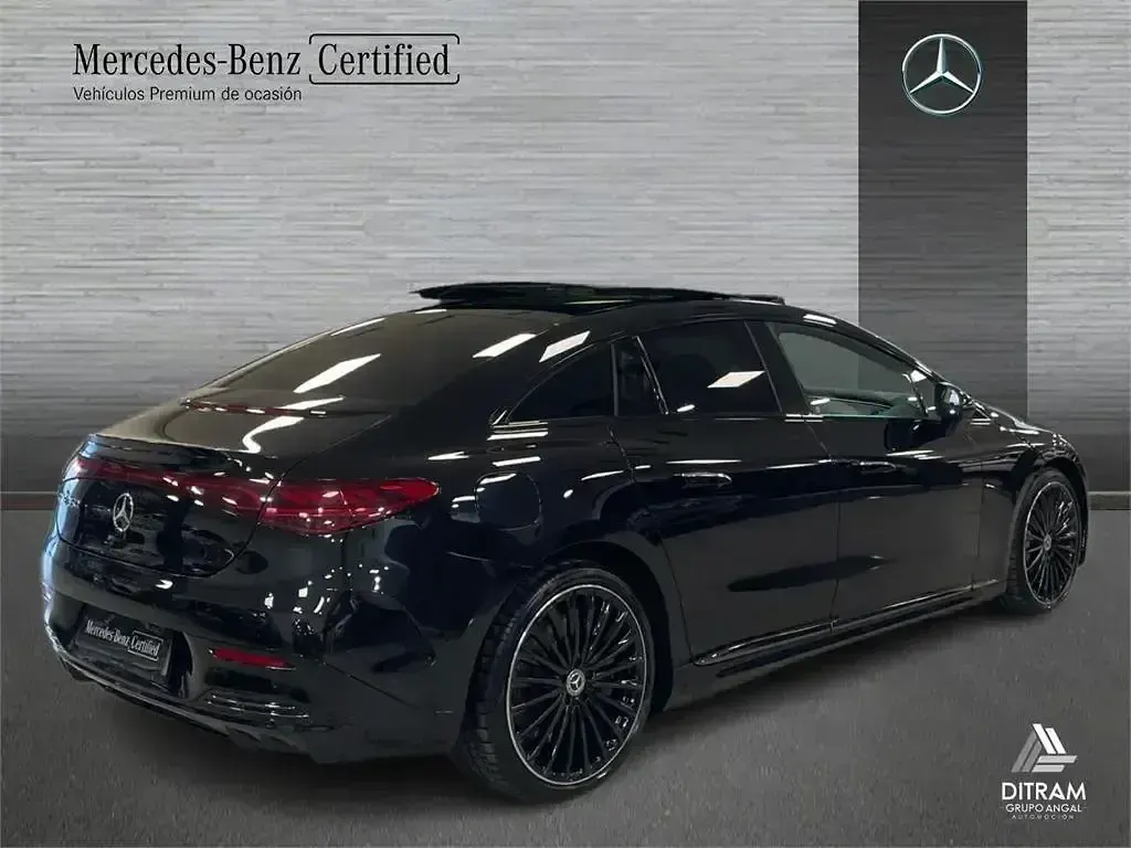 Używany Mercedes EQE350 Edition 214 kW (292 KM) 2024 Czarny Sedan/Limuzyna