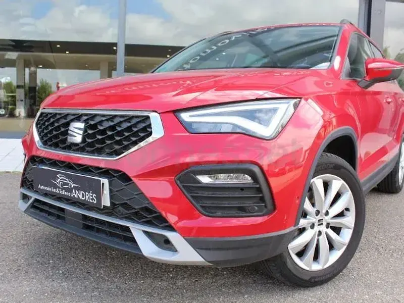 Usado Seat Ateca Style 116 CV (85 kW) 2025 Rojo SUV