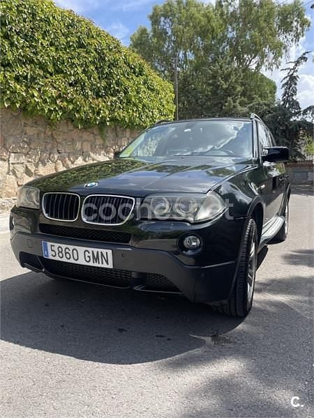 Usado BMW X3 177 CV (130 kW) 2009 Negro SUV