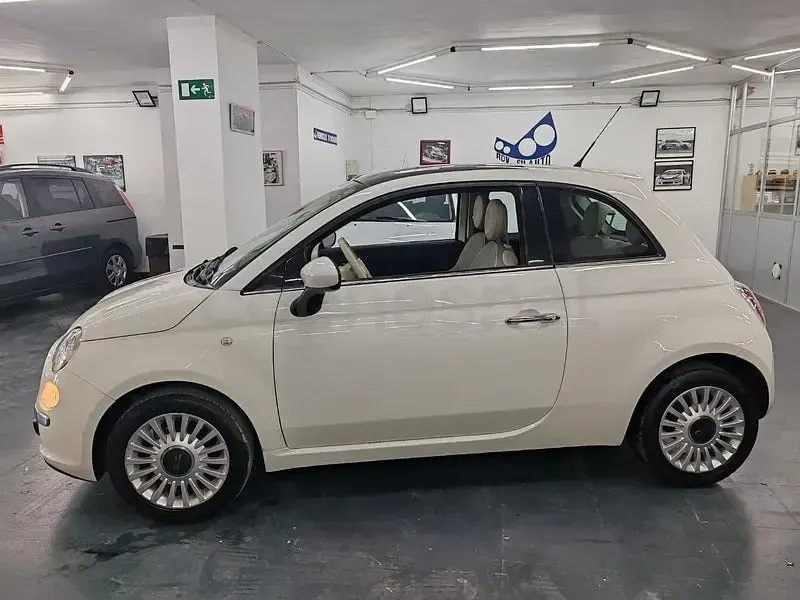 Usado Fiat 500 Lounge 69 CV (50 kW) 2012 Blanco Berlina