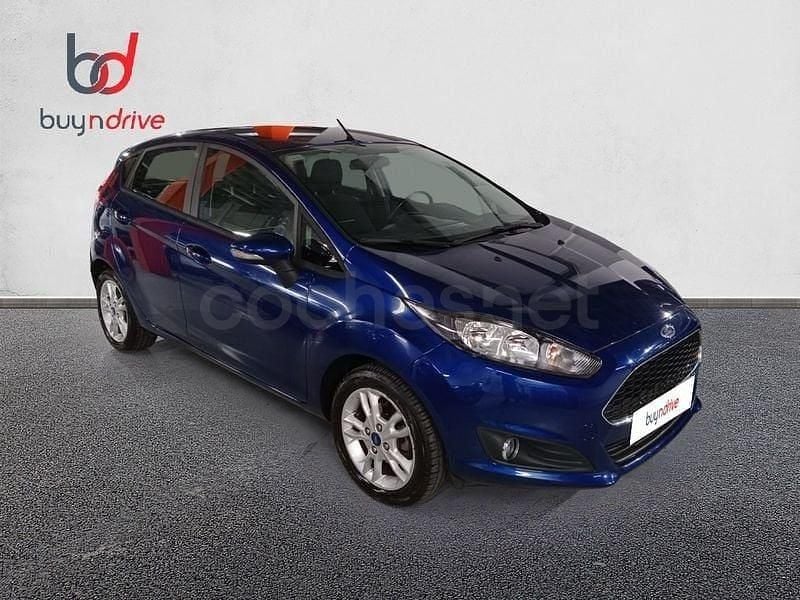 Usado Ford Fiesta Trend 82 HP (60 kW) 2016 Azul Citadino