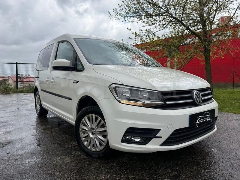 Usado VW Caddy Edition 102 CV (75 kW) 2018 Blanco Monovolumen