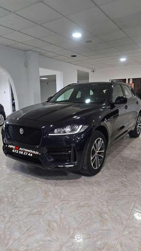 Usado Jaguar F-Pace R-Sport 241 CV (177 kW) 2018 Negro SUV