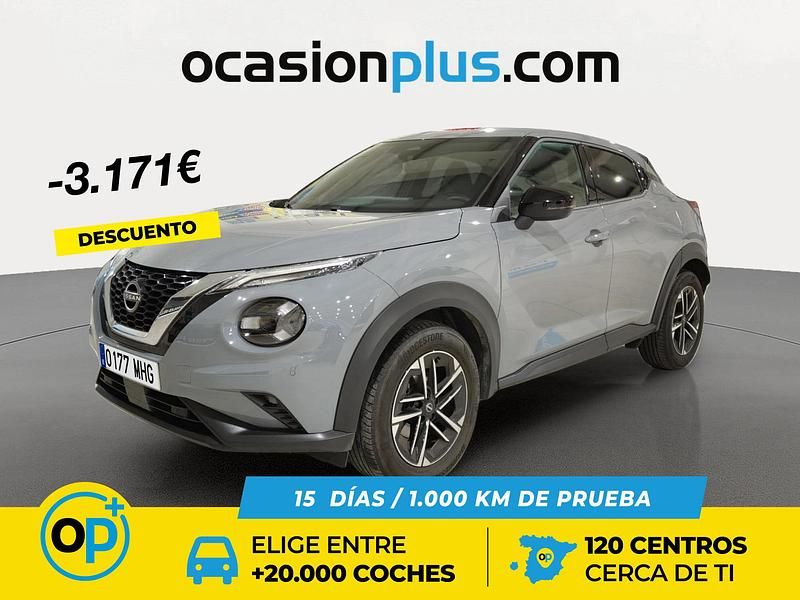 Usado Nissan Juke N-Connecta 114 CV (83 kW) 2023 Gris / plata SUV