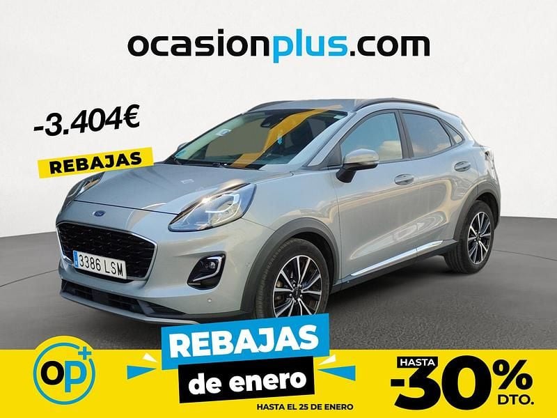 Gris Usado 2021 Ford Puma Titanium Recogida | 15.450 € (Precio justo) - Imagen 1/4